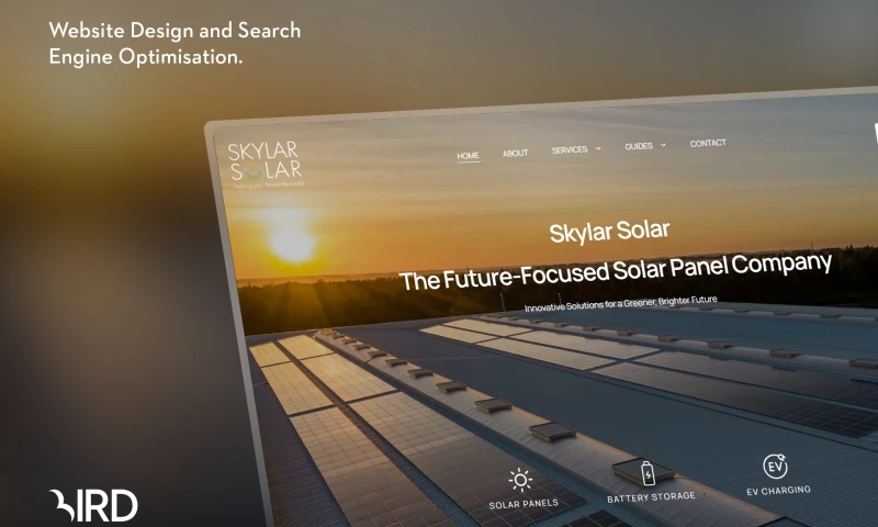 Bird Marketing - Web Design & SEO For Solar Panel Installation Company