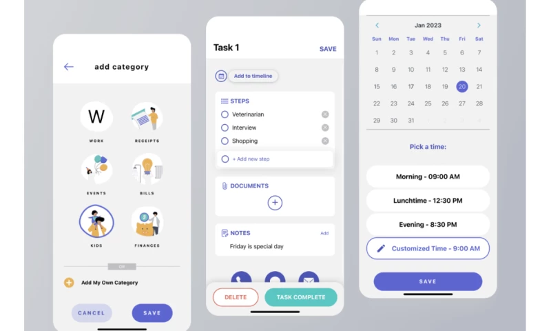 Dwell - Personal Life Management App