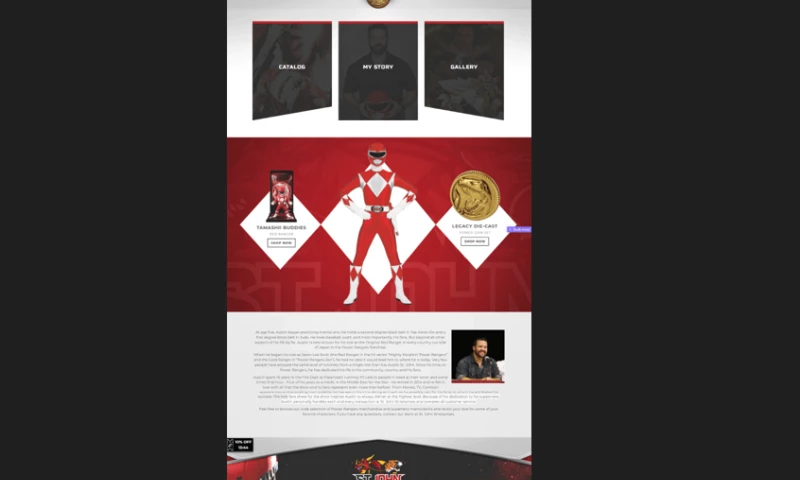 St. John - Original Red Power Ranger