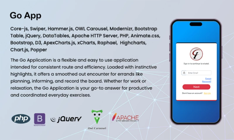 Connect Infosoft Technologies - Go App