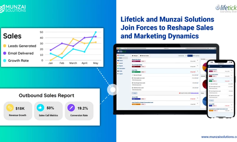Munzai Solutions - Strategic Transformation: Lifetick and Munzai Solutions Join Forces to Reshape Sales and Marketing Dynamics