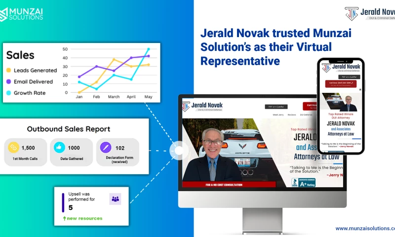 Jerald Novaks DUI Practice Transformed with Munzai Solutions Efficient Call Management.