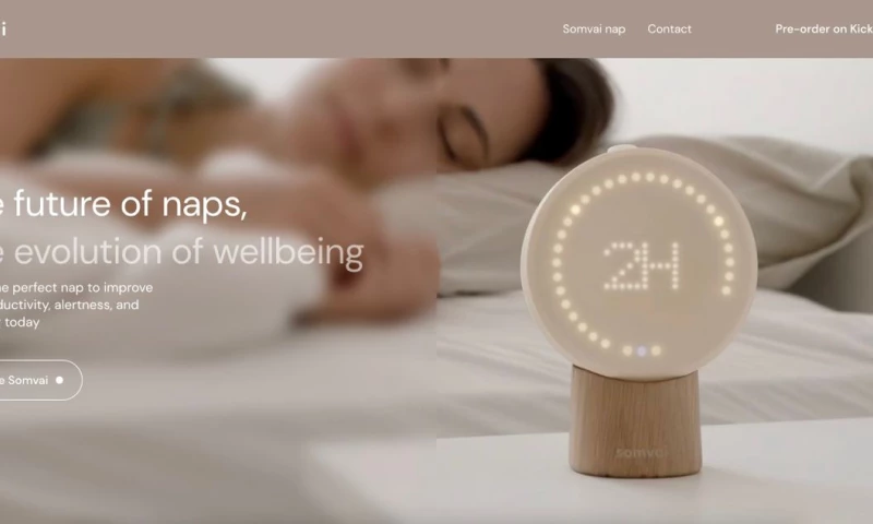 Somvai - modern device for naps monitoring