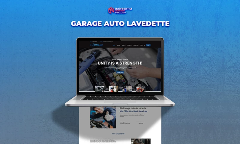 Website Design Valley - Garage Auto Lavedette