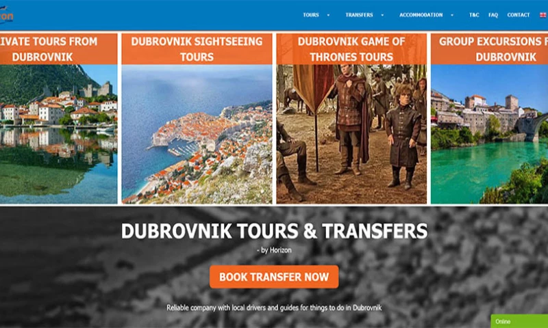 SEO and SMO campaing for Horizon Tours