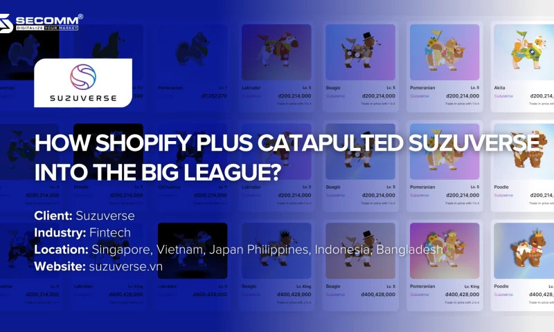 Secomm - How Shopify Plus Catapulted Suzuverse Into The Big League?