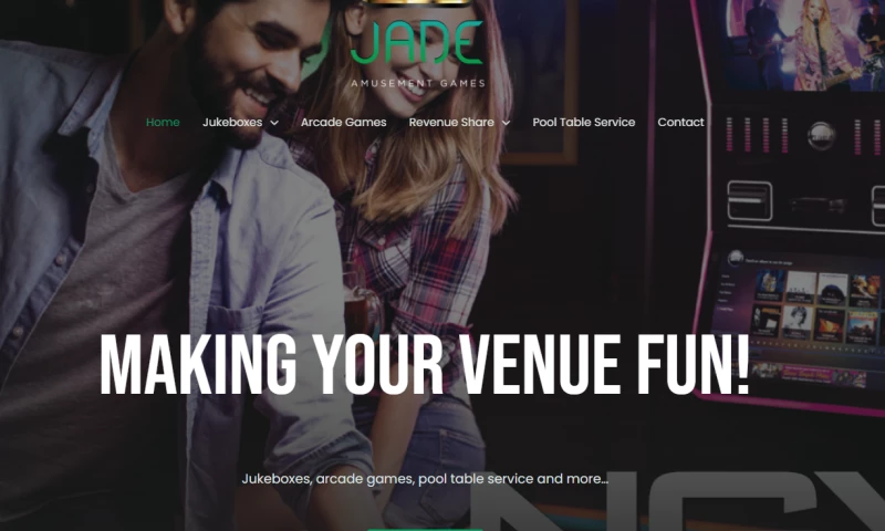 Website Design Lab - Jade Amusements