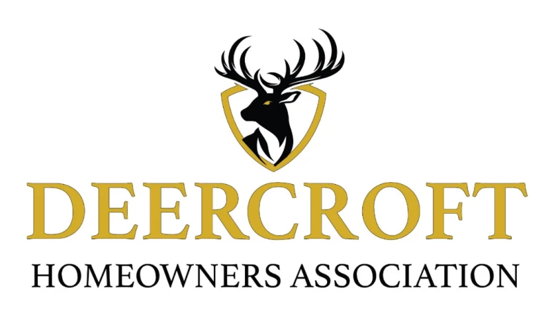 Branding and website design for Deercroft Homeowners Association