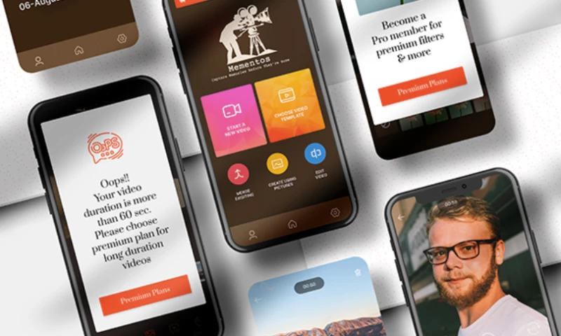 Sparx IT - Mementos - Video Editing App