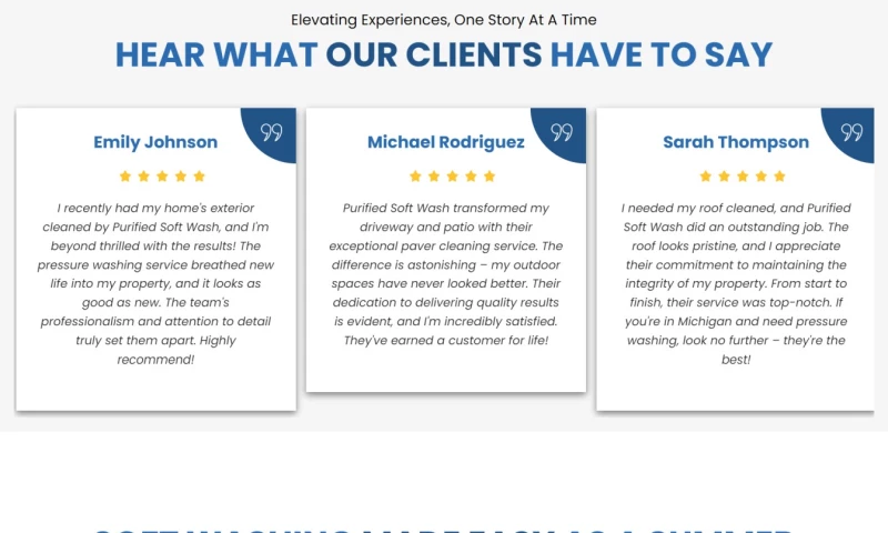 Polishsys Technologies - Purified Soft Wash