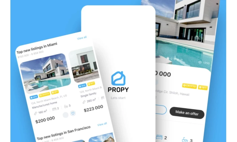 PROPY - Mobile app for Real Estate interactions