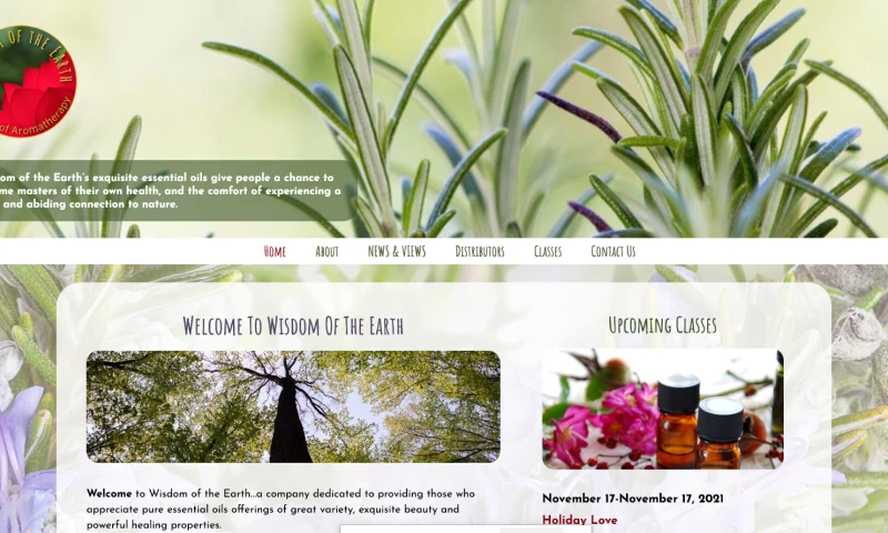 Noventum Custom Software Development - Wisdom of the Earth eCommerce Website