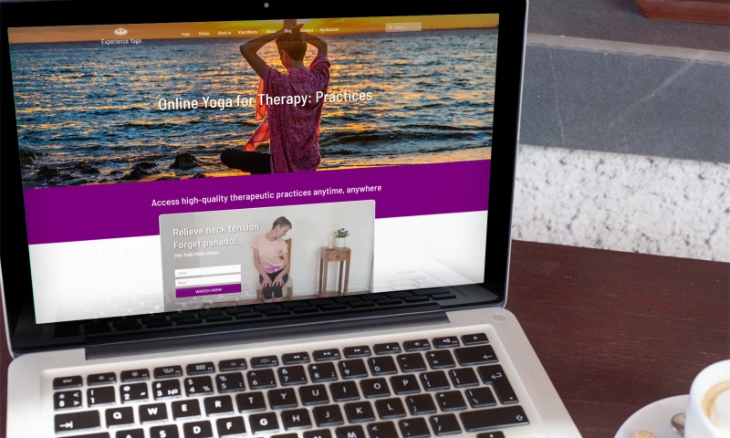 DIGITALON - Yoga Online Learning System - Website Design