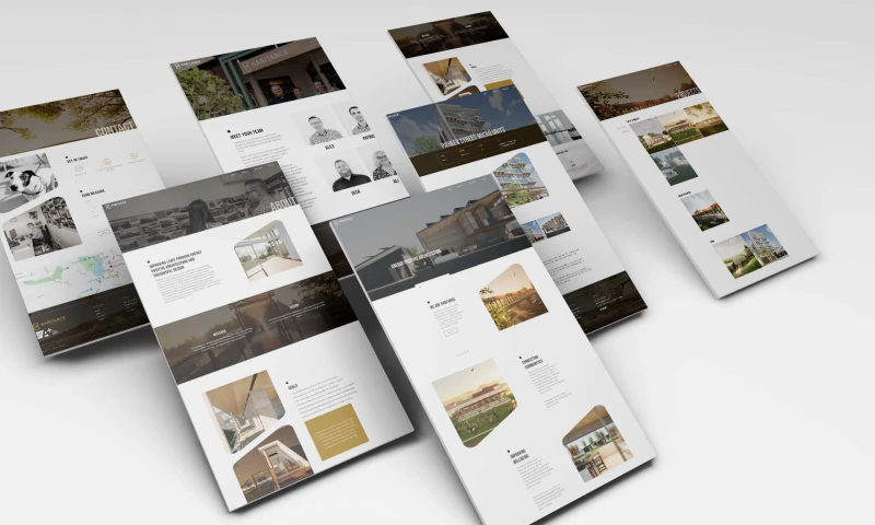 DIGITALON - Architecture Studio Website Design