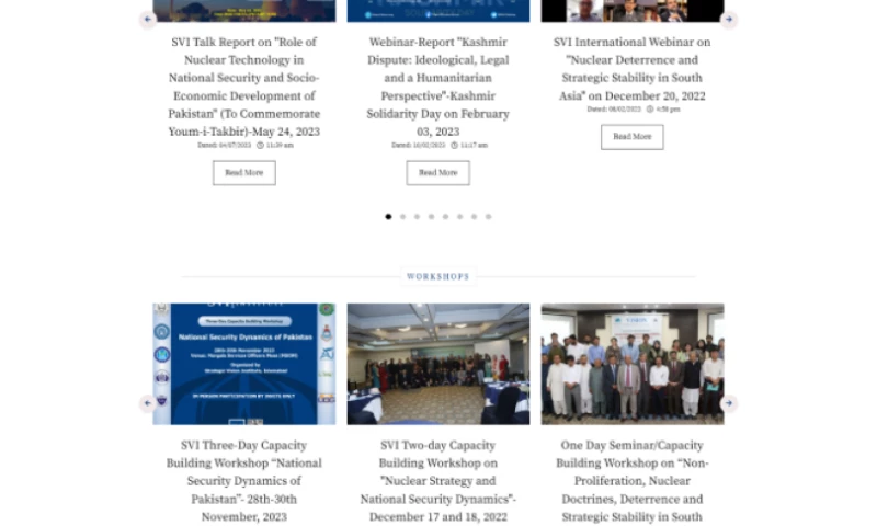 Elysium Technologies - Website revamp TheSvi.org