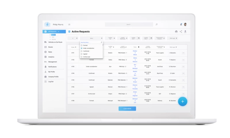 CoreTeka - Transport Management System
