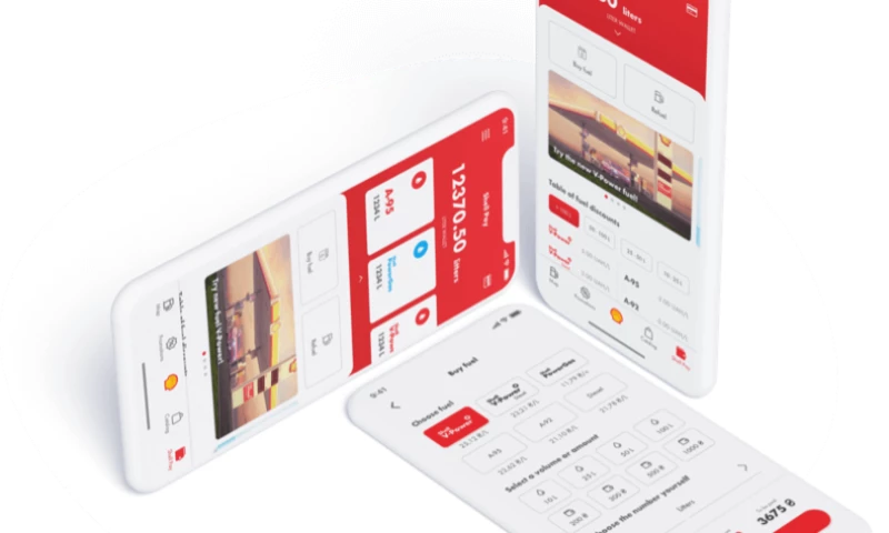 CoreTeka - Shell Ukraine. Website and loyalty app