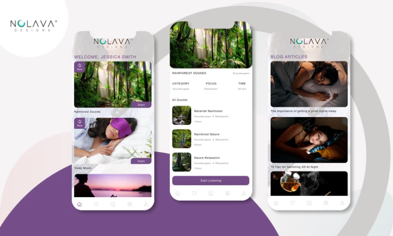 Music based Wellness App