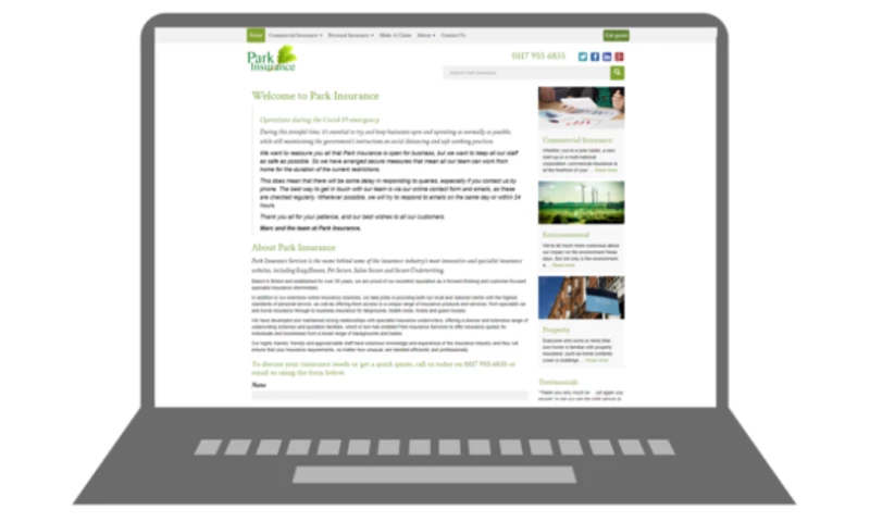 Big Star Copywriting - Park Insurance: blog copy, email marketing & SEO