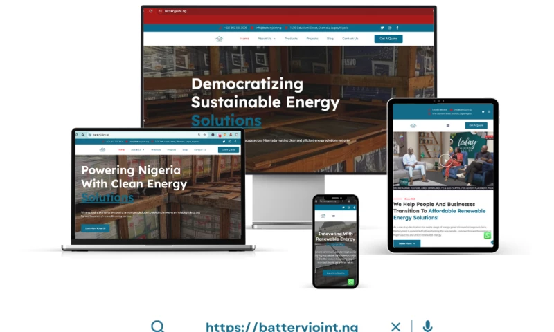 Content Krush - Renewable Energy Company Website Development