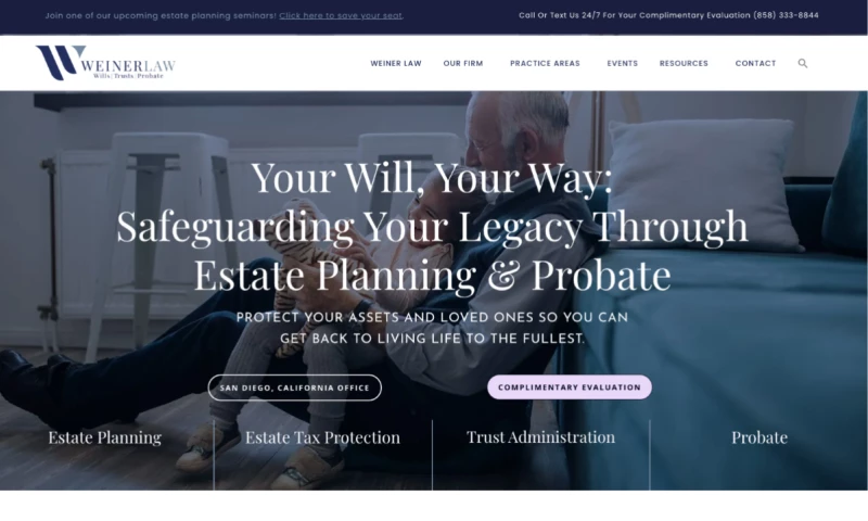 Connective Web Design - Weiner Law