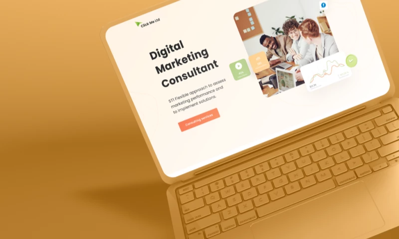 Marketing and Advertising Company Website