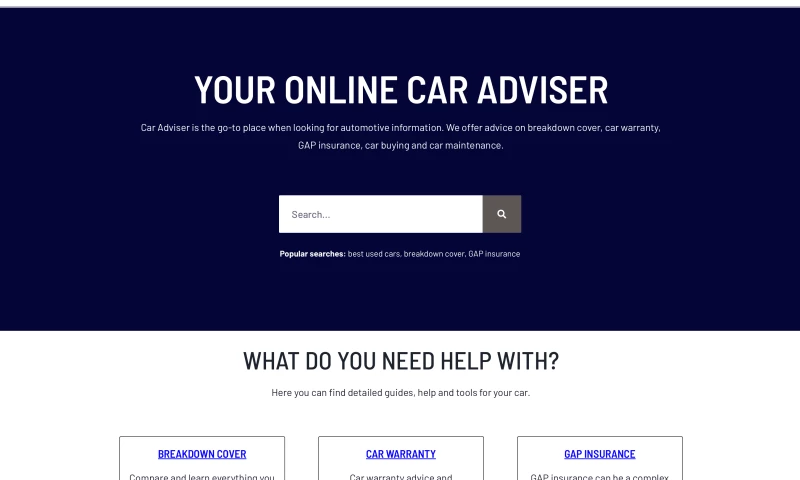 Car Adviser