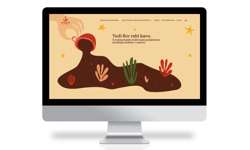 Studio Mazzini - Simplygood, Even a Pine needs coffe