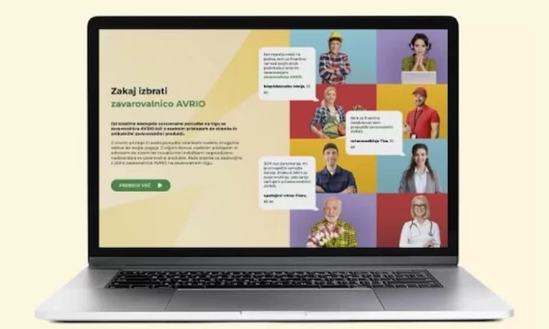 Studio Mazzini - Avrio.si, Insurance Company Web Portal