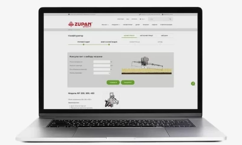 Studio Mazzini - Zupan.si, complex online configurator