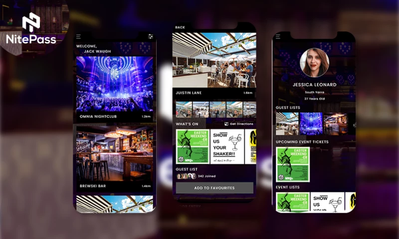 Nightclub Events Ticketing App
