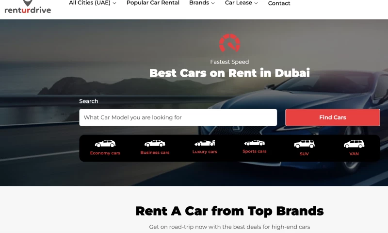 Rent Ur Drive - Rent A Car Dubai