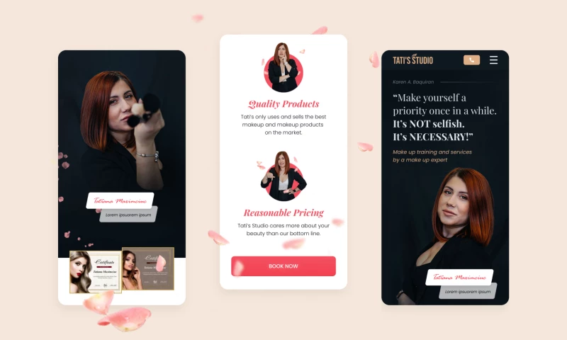 Web Loft Designs - Tati's Beauty Studio and Boutique