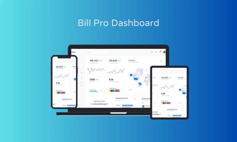 Techwink Services - Bill Pro Dashboard