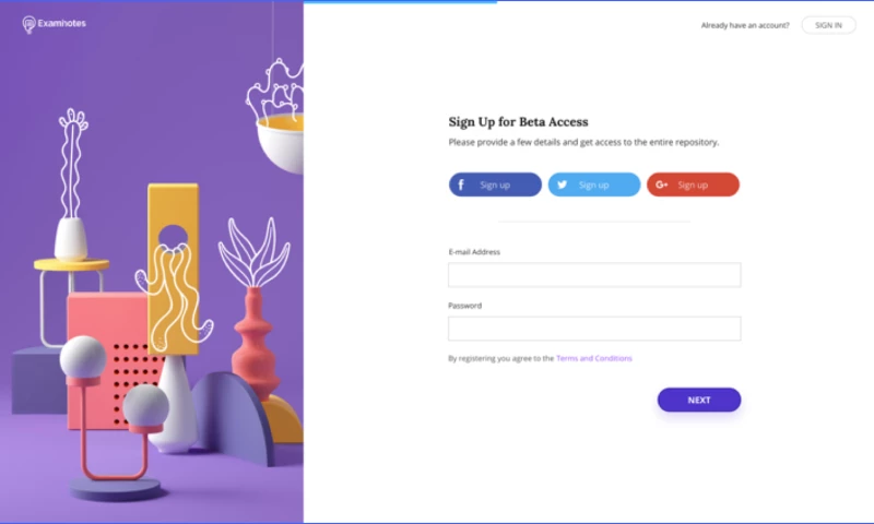 Creative Navy - Web Platform