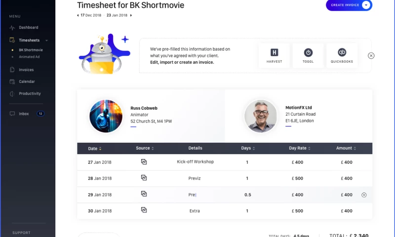Creative Navy - Freelance platform