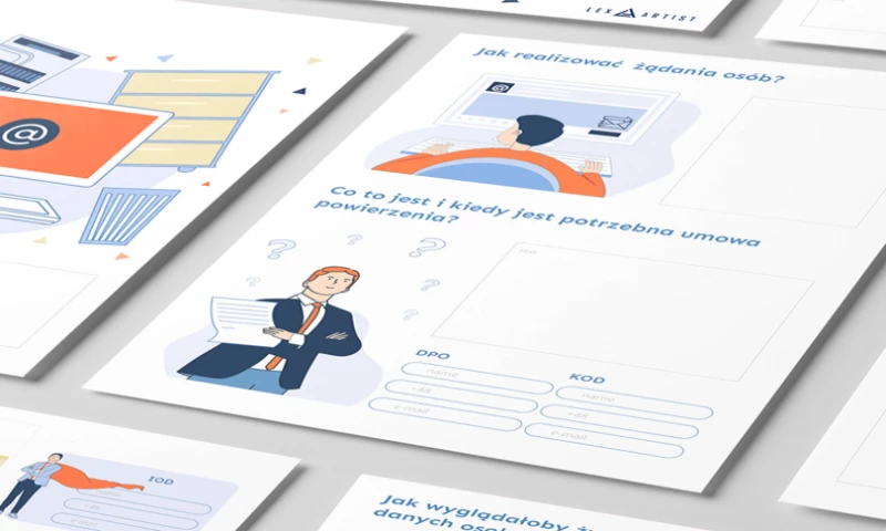 Illustrative brochures for LexArtist