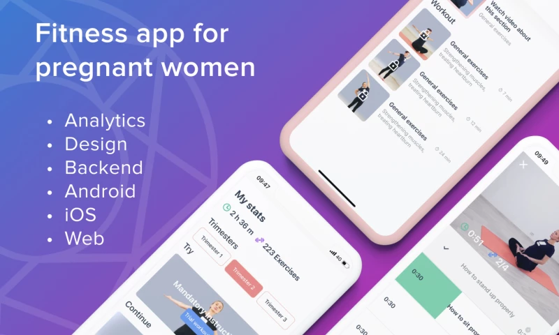 Appomart - MotherFit - Workouts for pregnant women