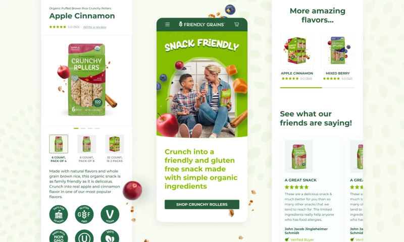 Web Loft Designs - Chef Bobo Friendly Grains