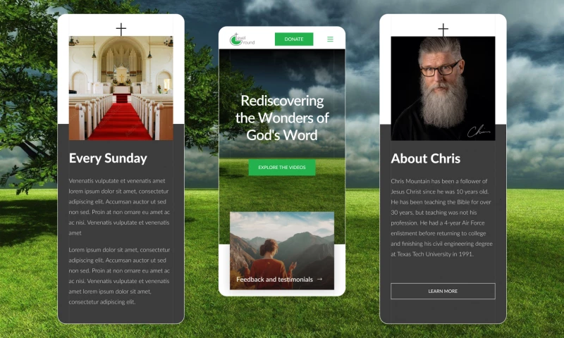 Web Loft Designs - Level Ground Bible