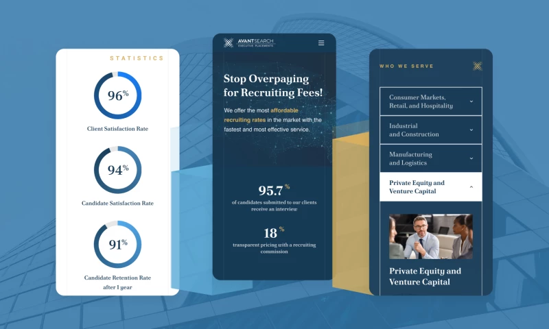 Web Loft Designs - Avant Search Executive Placement
