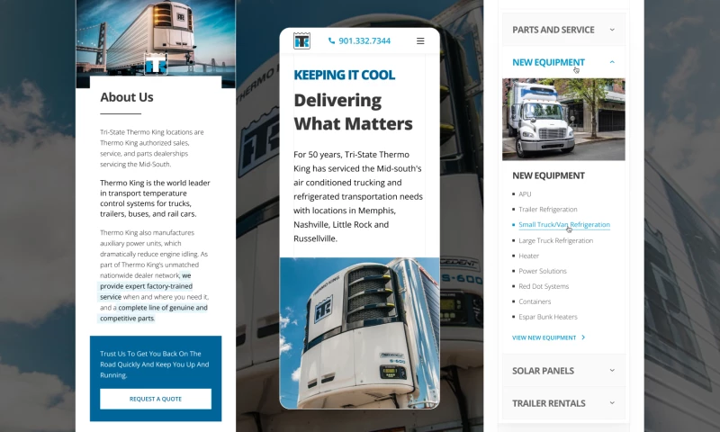 Web Loft Designs - Central States Thermo King