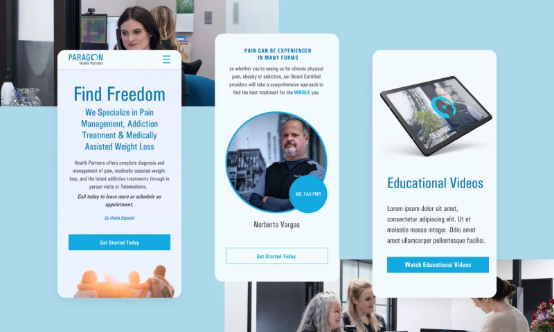 Web Loft Designs - Paragon Health Partners