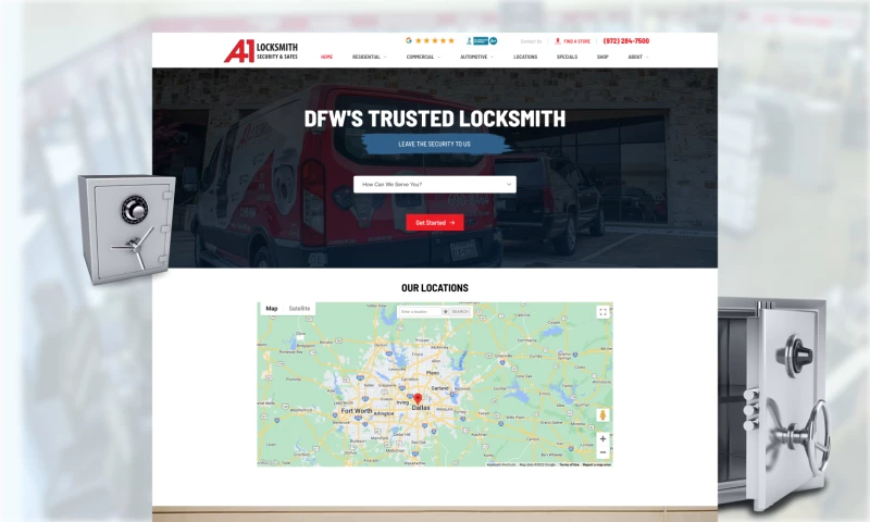 Web Loft Designs - A-1 Locksmith
