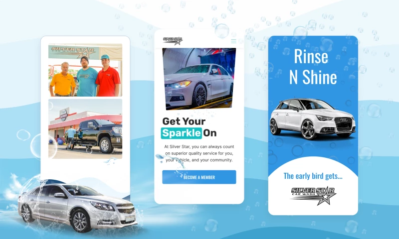 Web Loft Designs - Silver Star Carwash