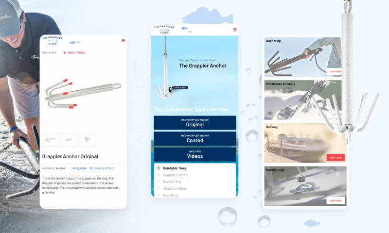 Web Loft Designs - Grappler Anchor Ecommerce