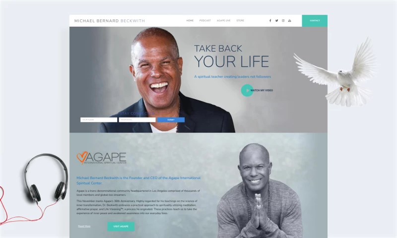 Web Loft Designs - Michael Bernard Beckwith