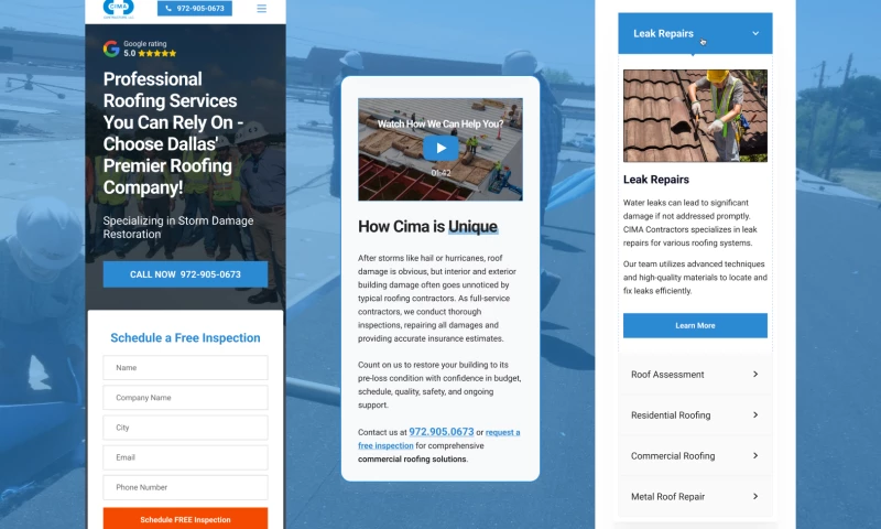 Web Loft Designs - Cima Contractors, LLC