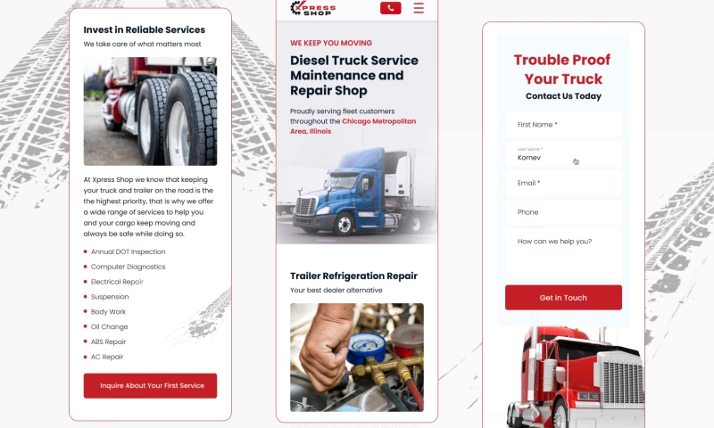 Web Loft Designs - Xpress Shop website