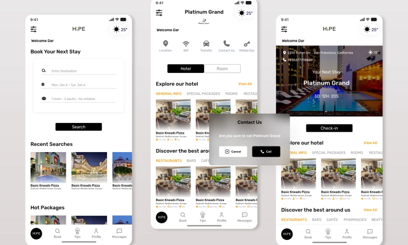 Primocys - Travelling App like Airbnb